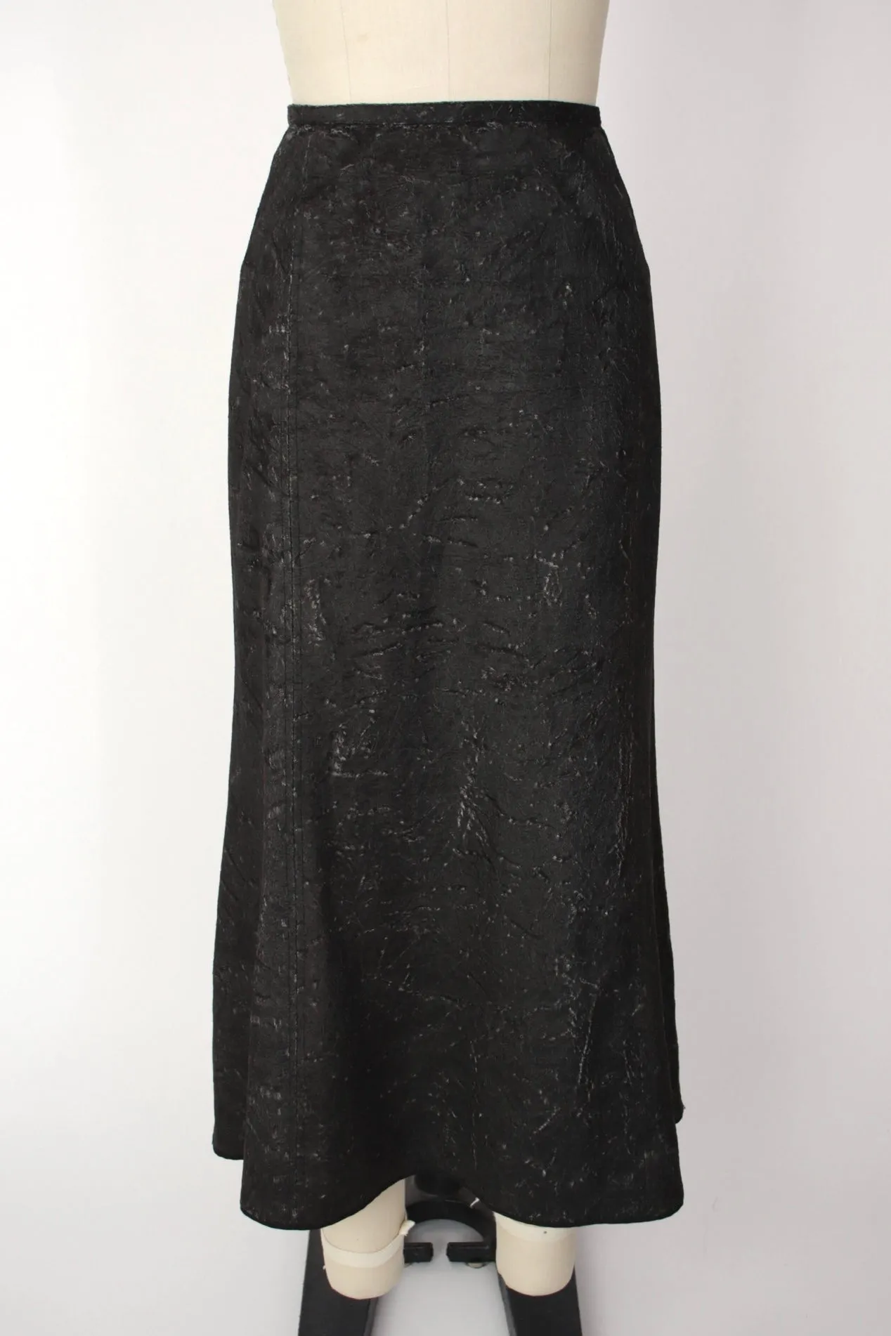 Nobu Nakano Distressed Faux Fur Trim Skirt Set