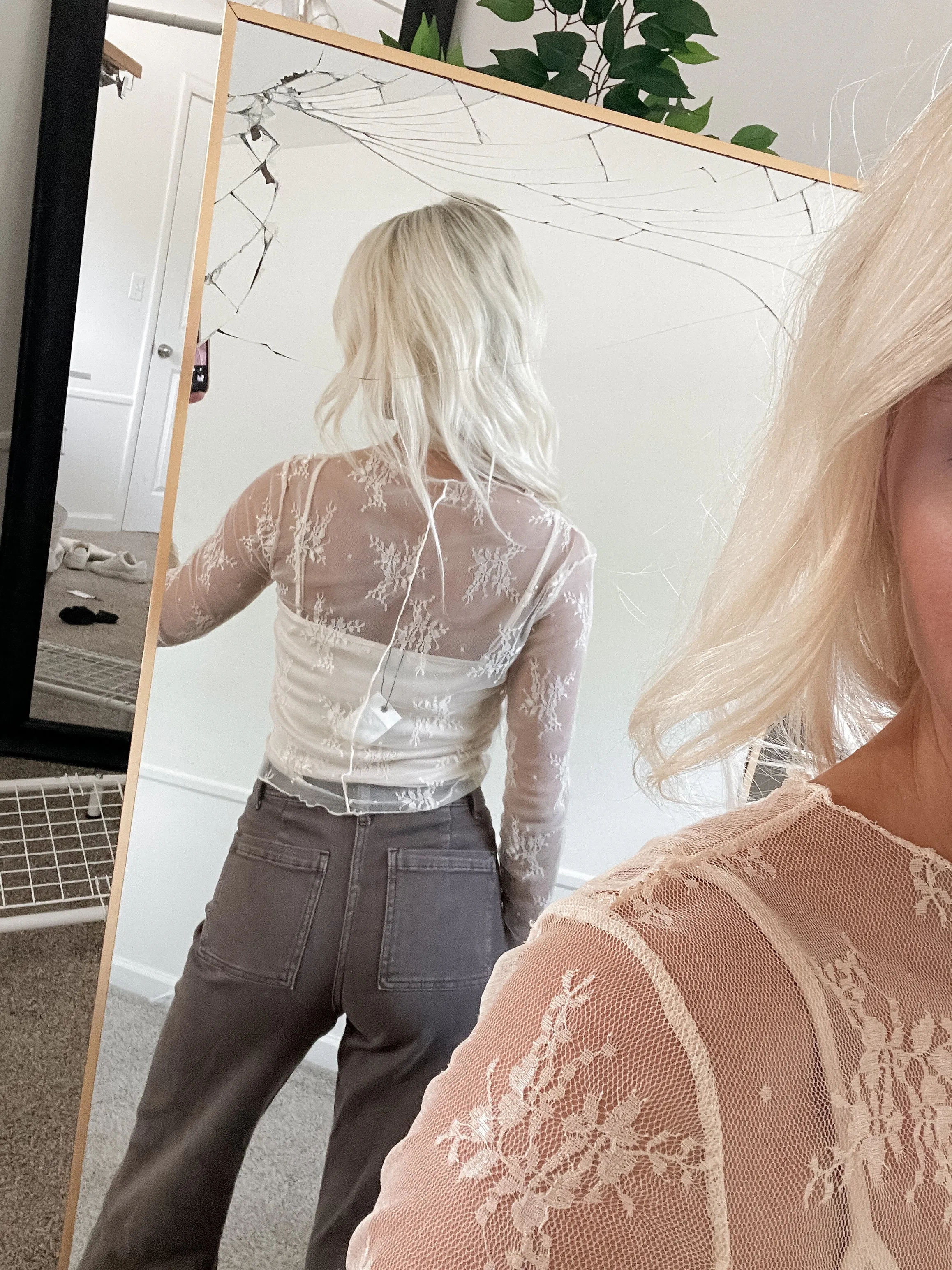 Oaklynn Cream Lace Top