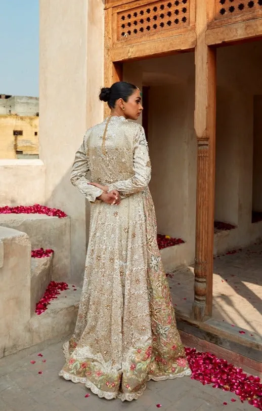 Pakistani Wedding Dress in Embellished Jacket Style