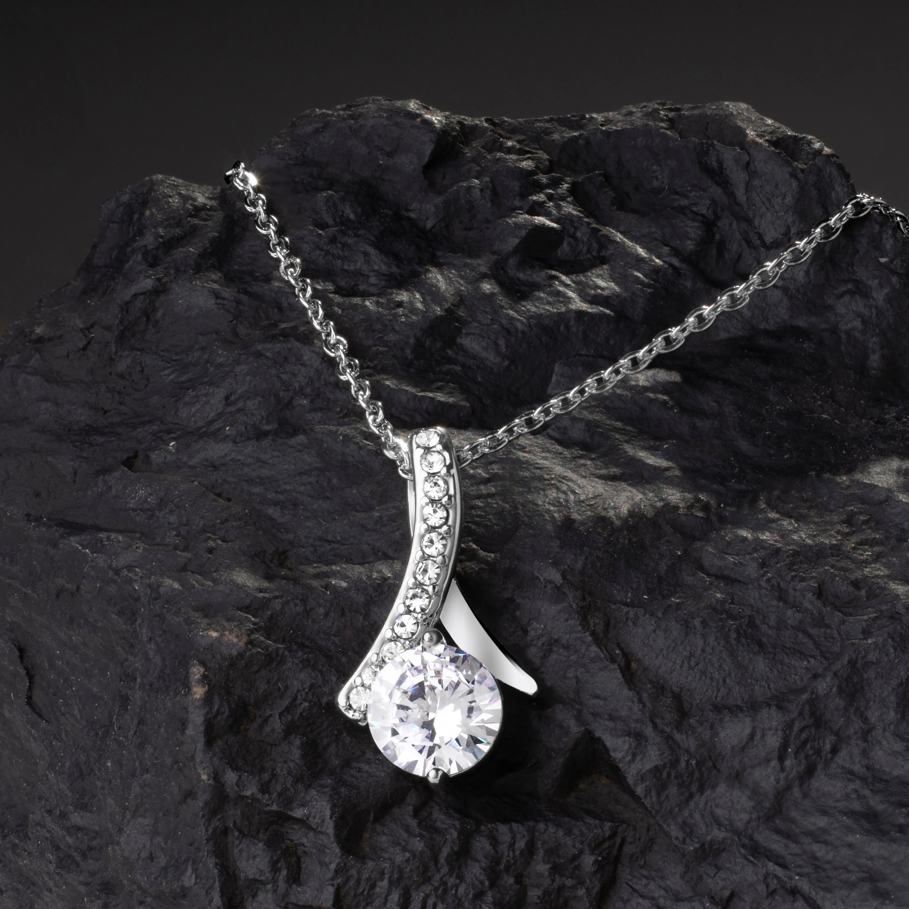 Personalized Valentine's Day Necklace - Always and Forever