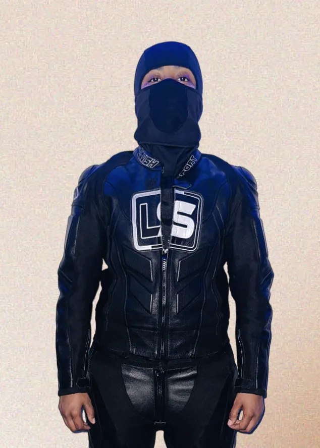 Pressure Racing Leather Moto Jacket