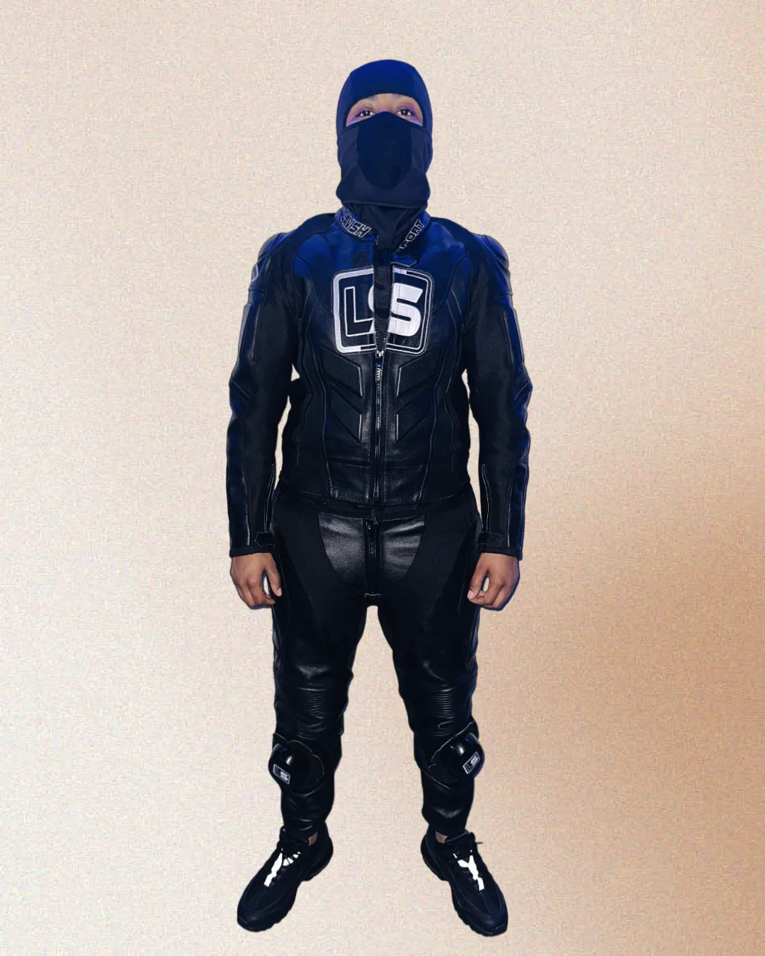 Pressure Racing Leather Moto Jacket