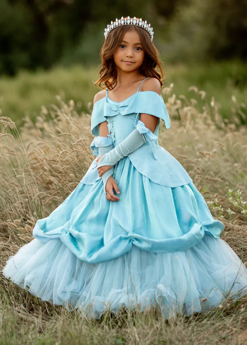 Princess Costume Set in Dusty Blue