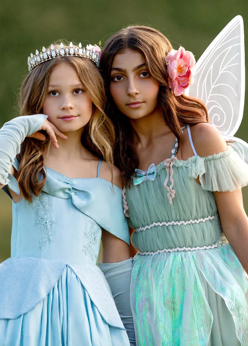 Princess Costume Set in Dusty Blue