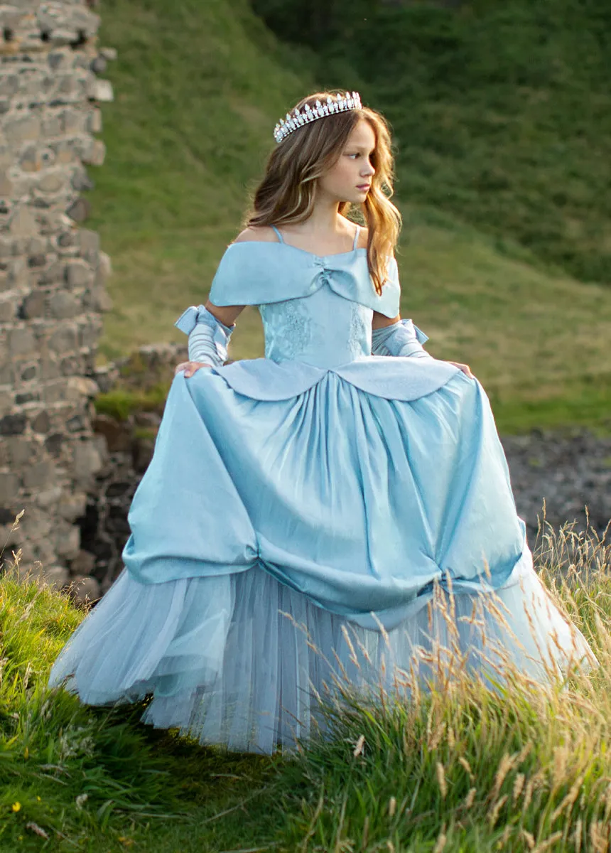 Princess Costume Set in Dusty Blue