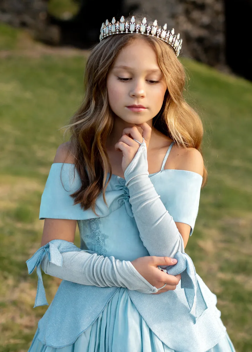 Princess Costume Set in Dusty Blue