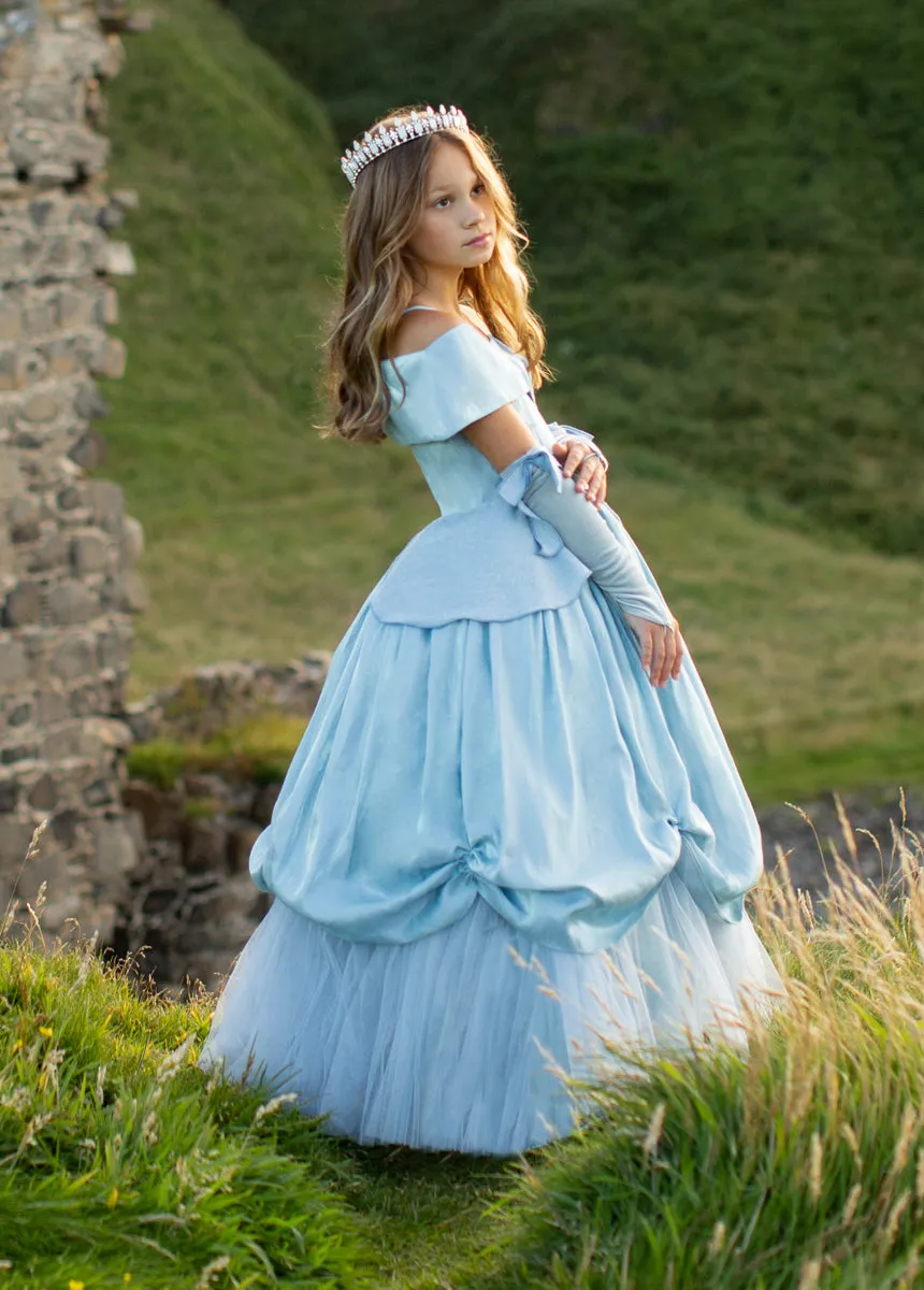 Princess Costume Set in Dusty Blue