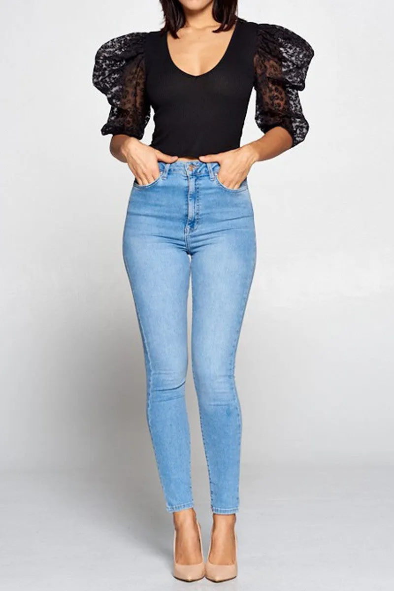 Puff Me Up Sleeve Top