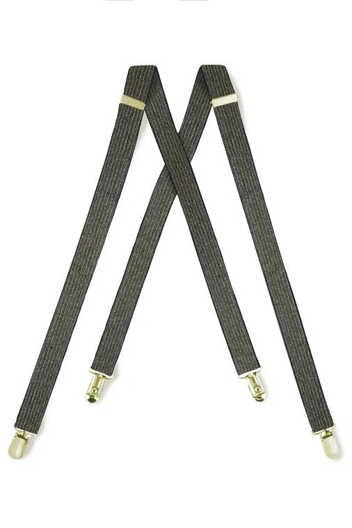 "Gold Metallic" Suspenders