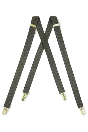 "Gold Metallic" Suspenders