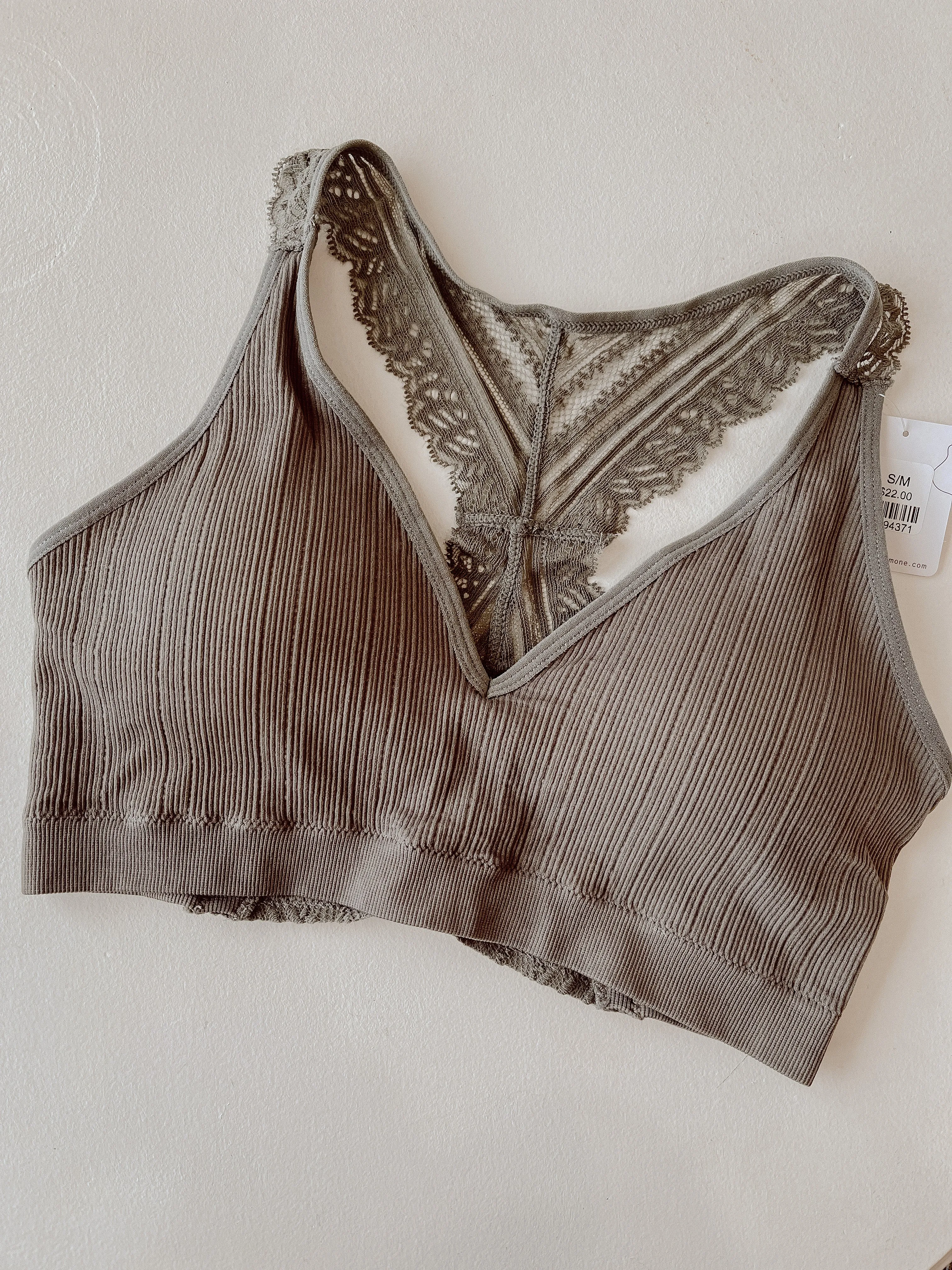 Racerback Lace Bralette