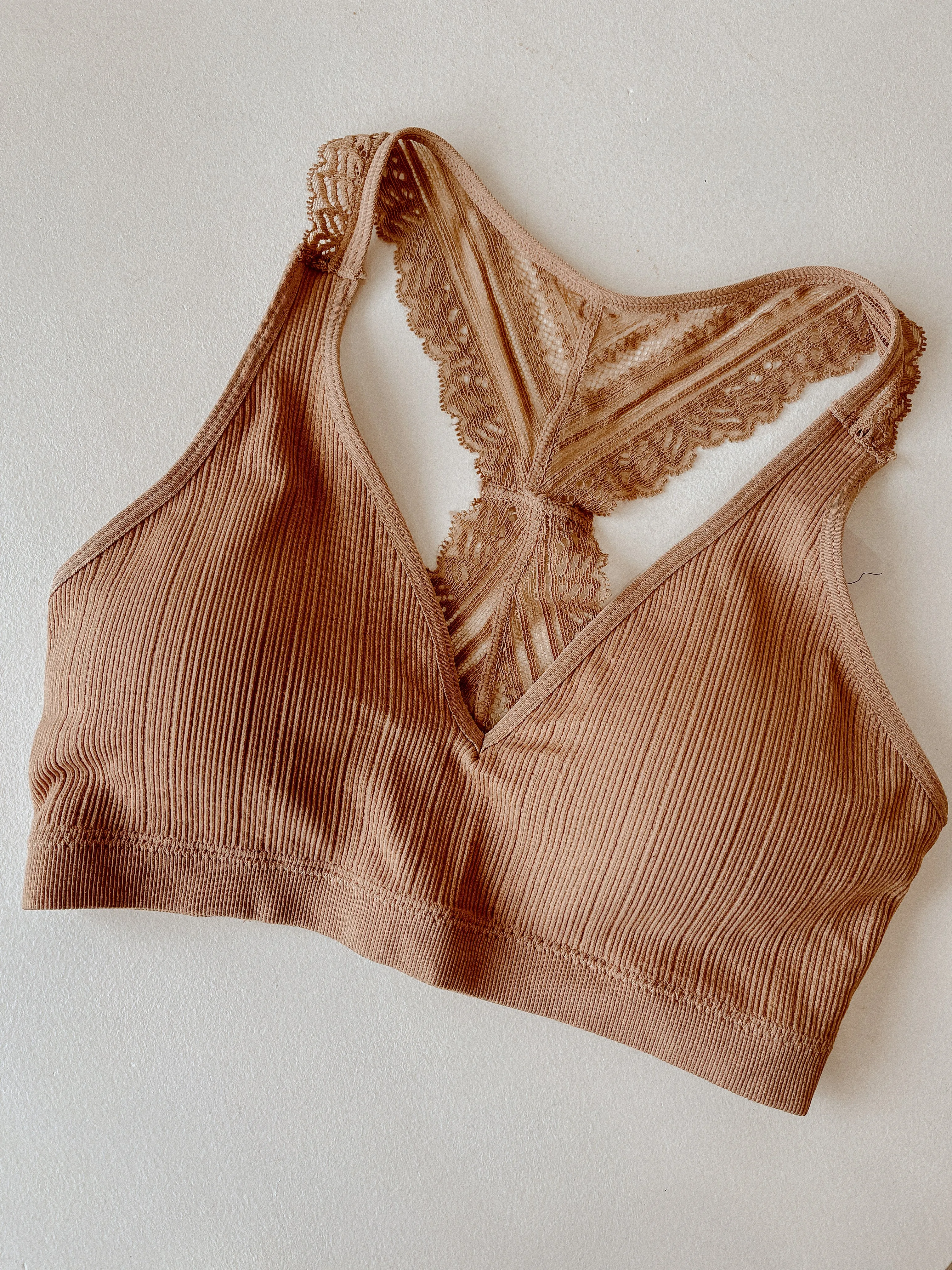 Racerback Lace Bralette