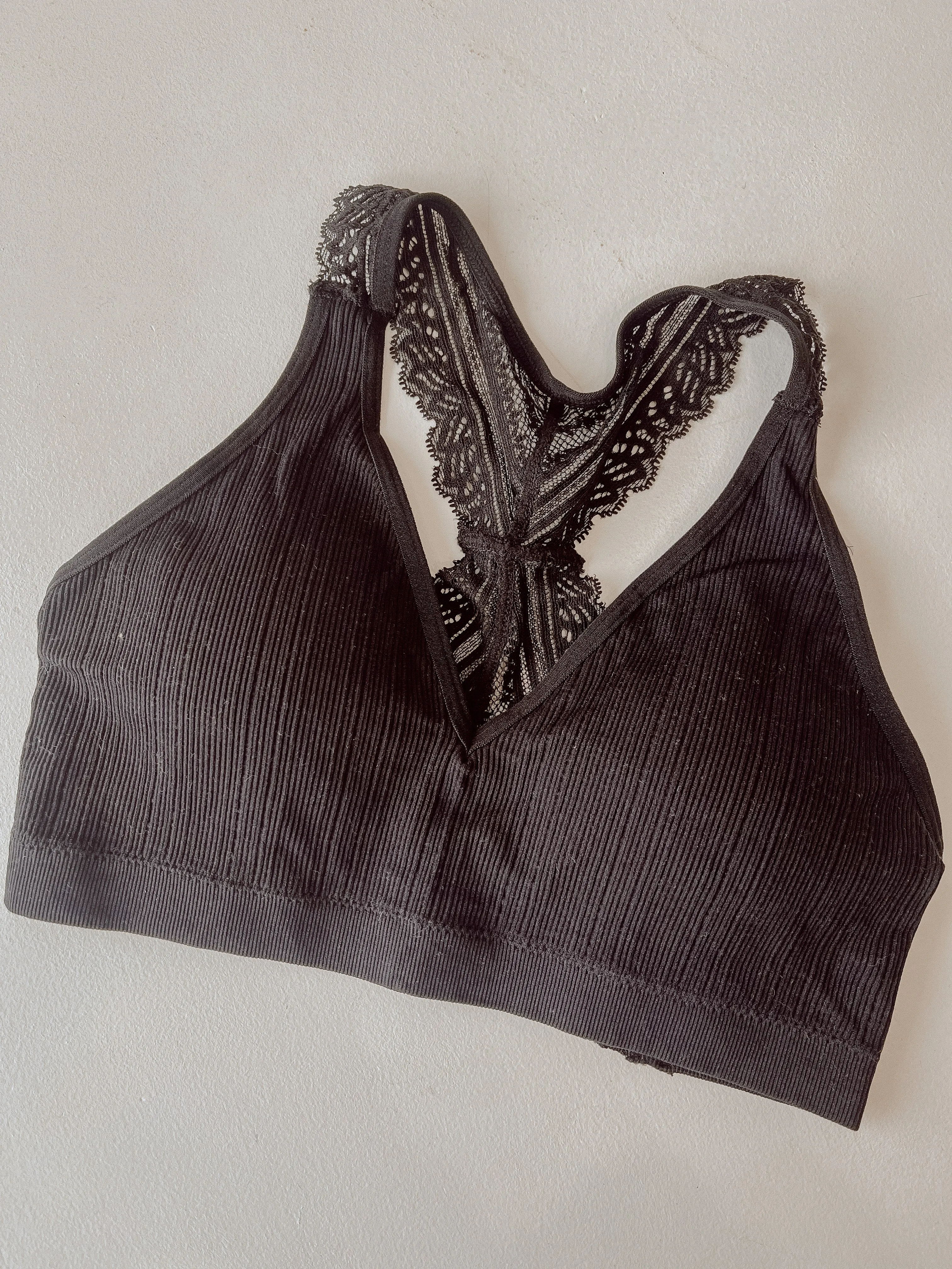 Racerback Lace Bralette