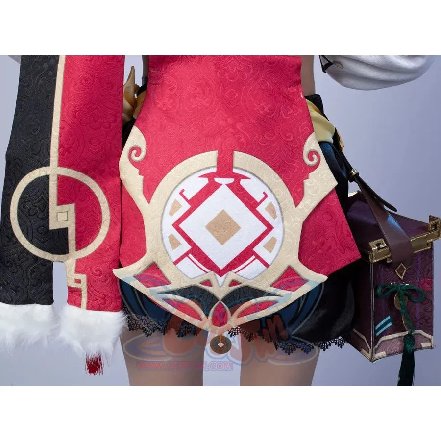 Ready to Ship Game Genshin Impact Yanfei Cosplay Costume Jacquard Version C00480 AA