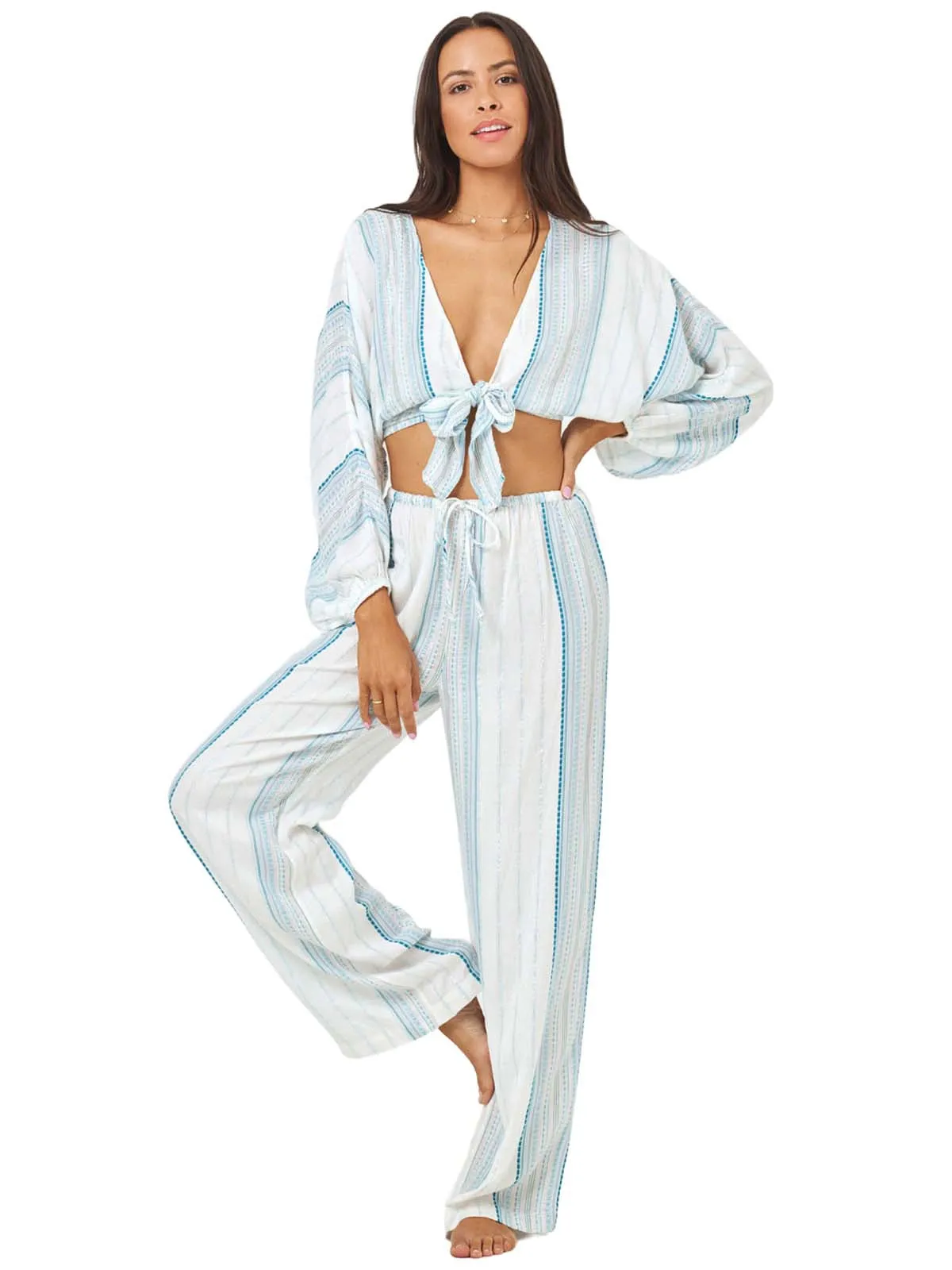 Reese Blouse-Lily Pant