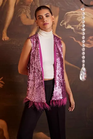 Rose Glitter Jacket