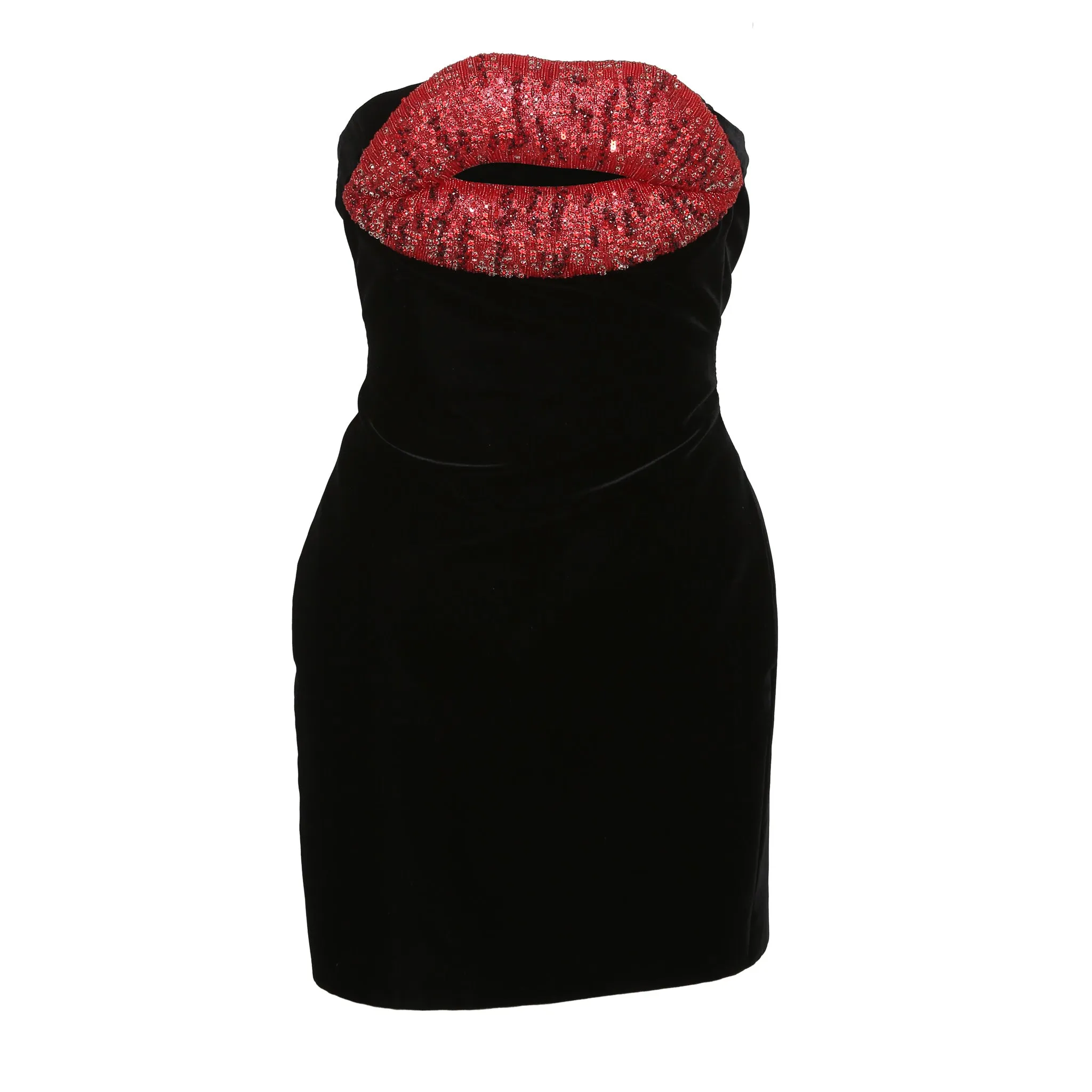 SAINT LAURENT LIP DRESS