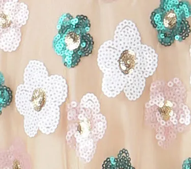 SANYA Sequin Daisy Top