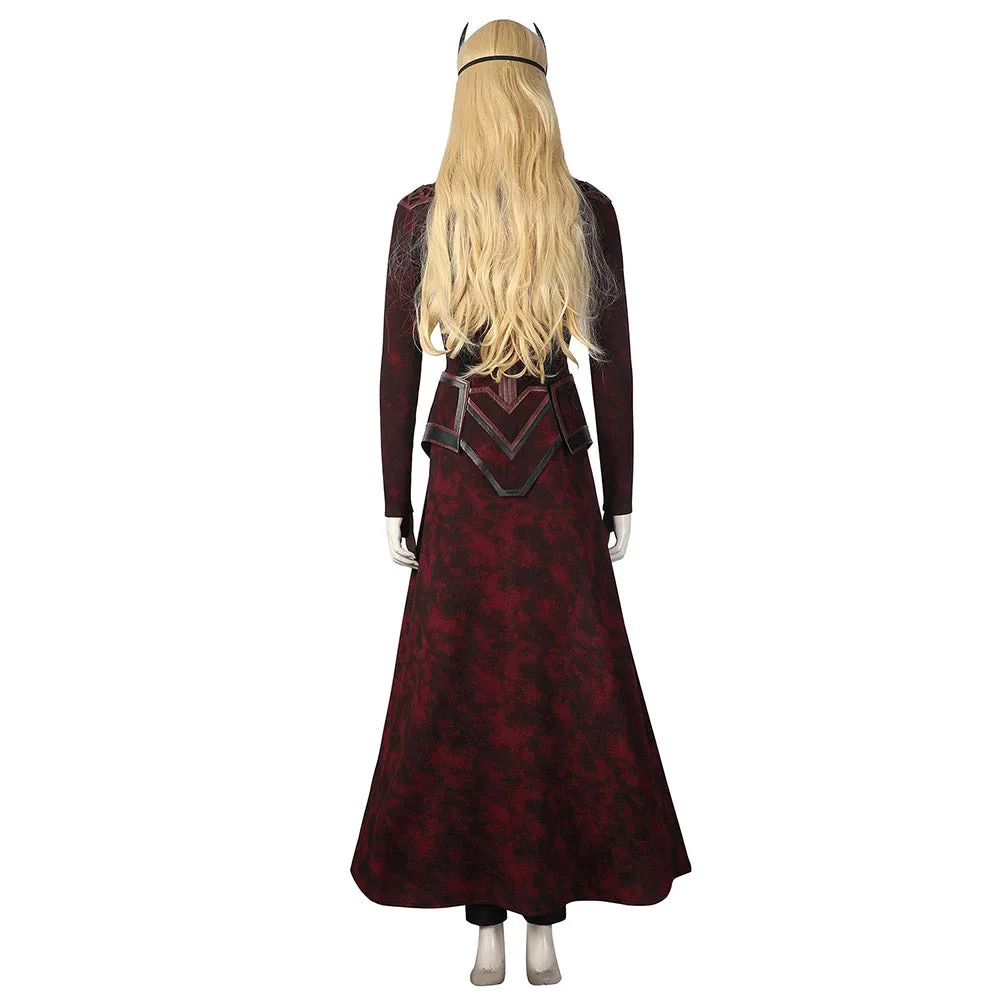 Scarlet Witch Wanda Cosplay Costume Outfits Halloween Carnival Suit
