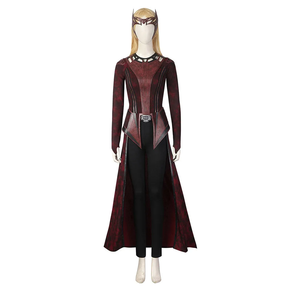 Scarlet Witch Wanda Cosplay Costume Outfits Halloween Carnival Suit