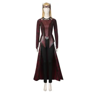 Scarlet Witch Wanda Cosplay Costume Outfits Halloween Carnival Suit