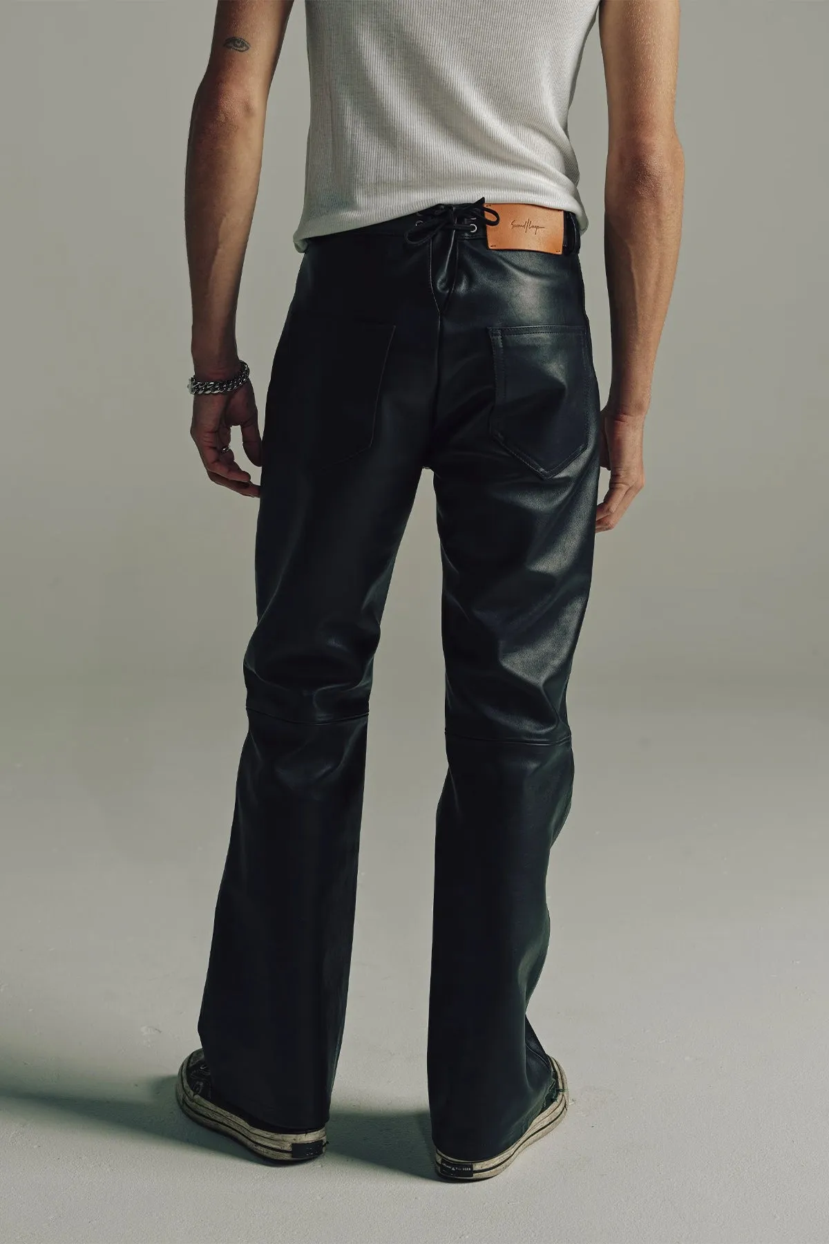 SECOND/LAYER | DAF LEATHER PANTS