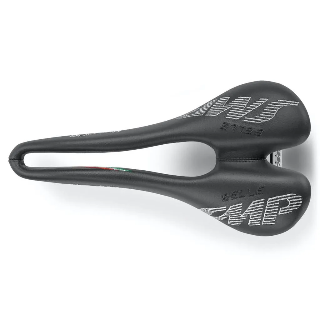 Selle SMP Lite 209 Saddle - CroMo Rails - Black