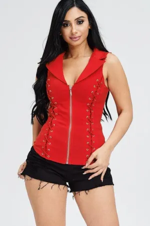shoe lace top
