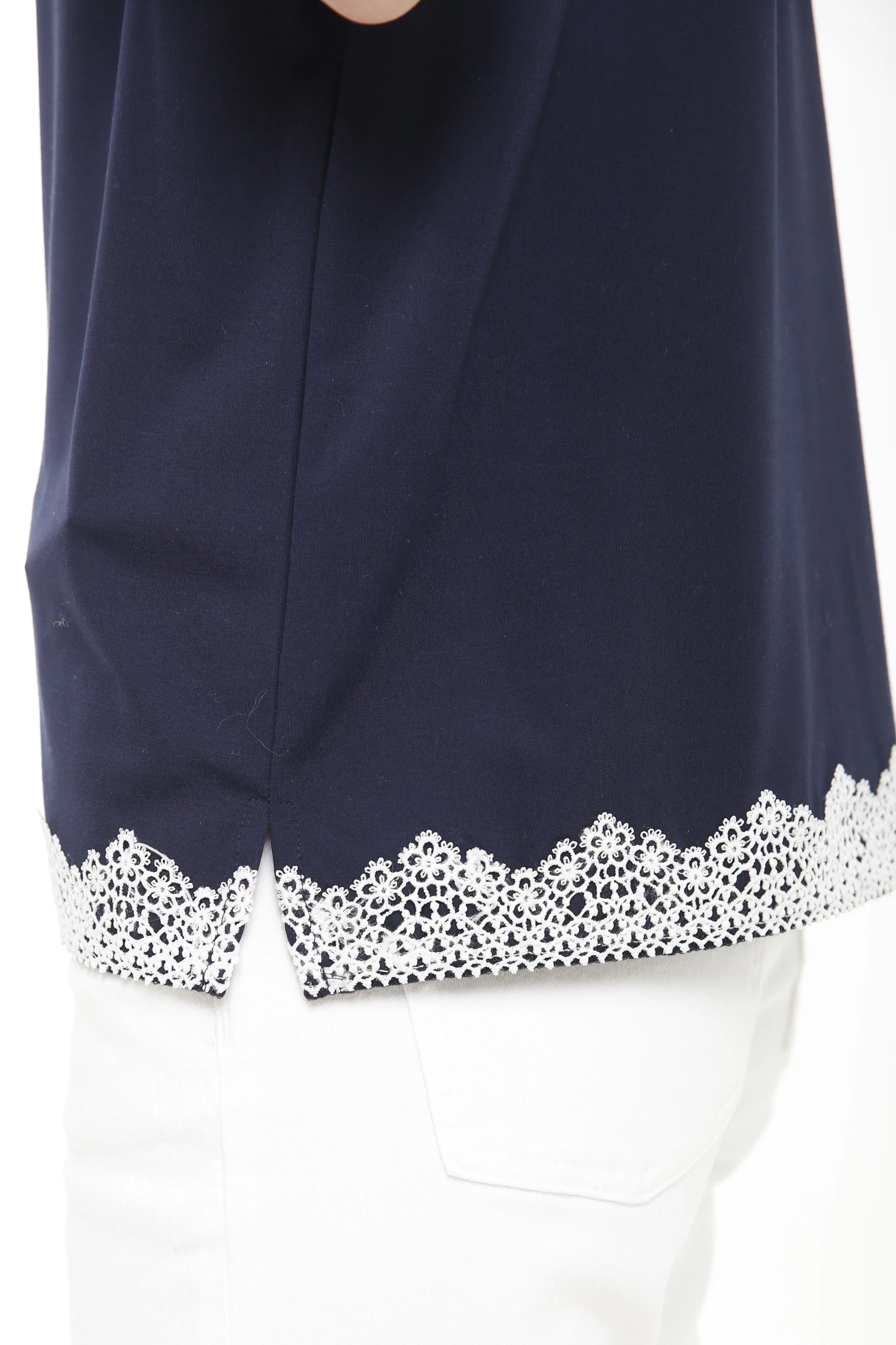 Short sleeve T-Shirt with Lace