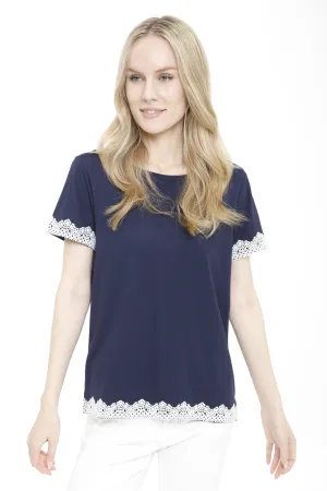 Short sleeve T-Shirt with Lace