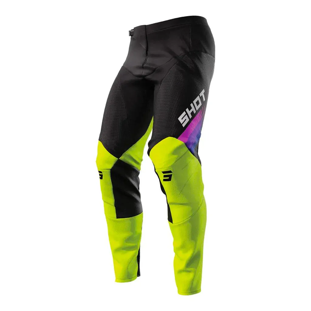 Shot - 2023 Contact Tracer Yellow/Black/Pink MX Combo