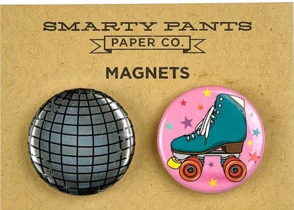 Smarty Pants Paper Co - Roller Rink Magnets -