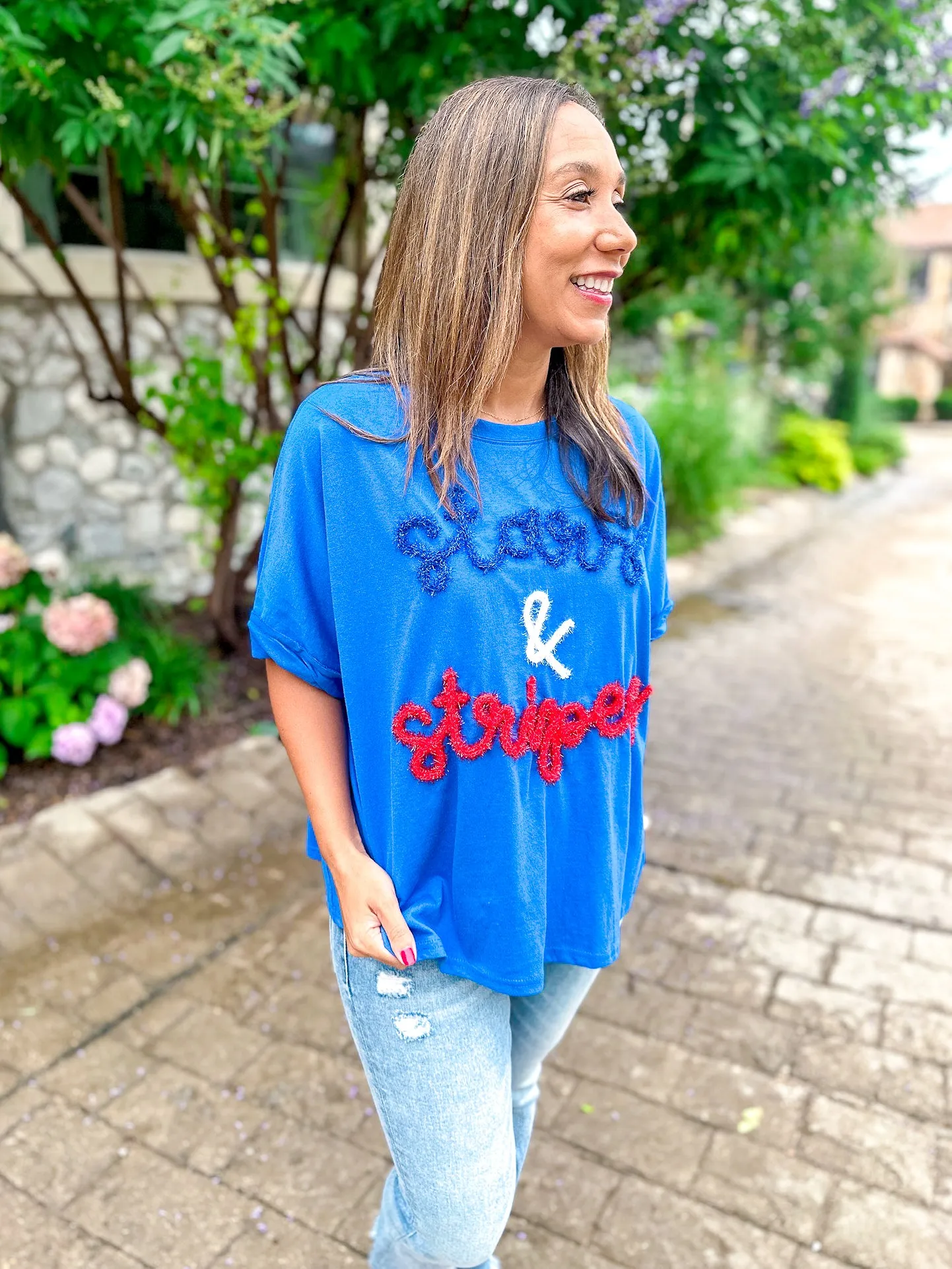 Stars & Stripes Garland Top