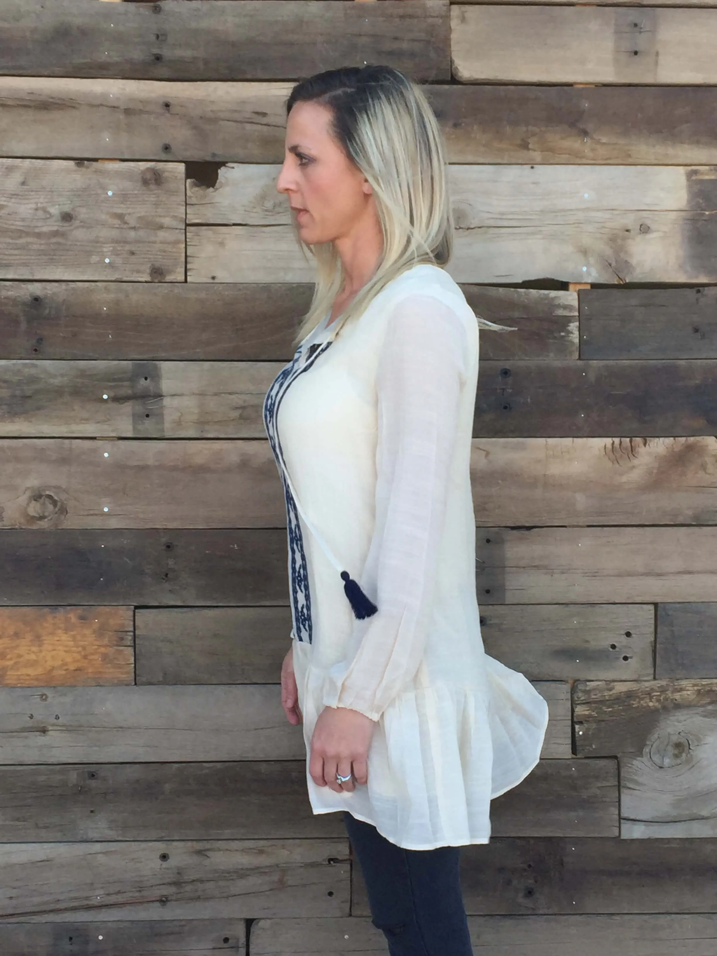 Tassels and Lace Tunic
