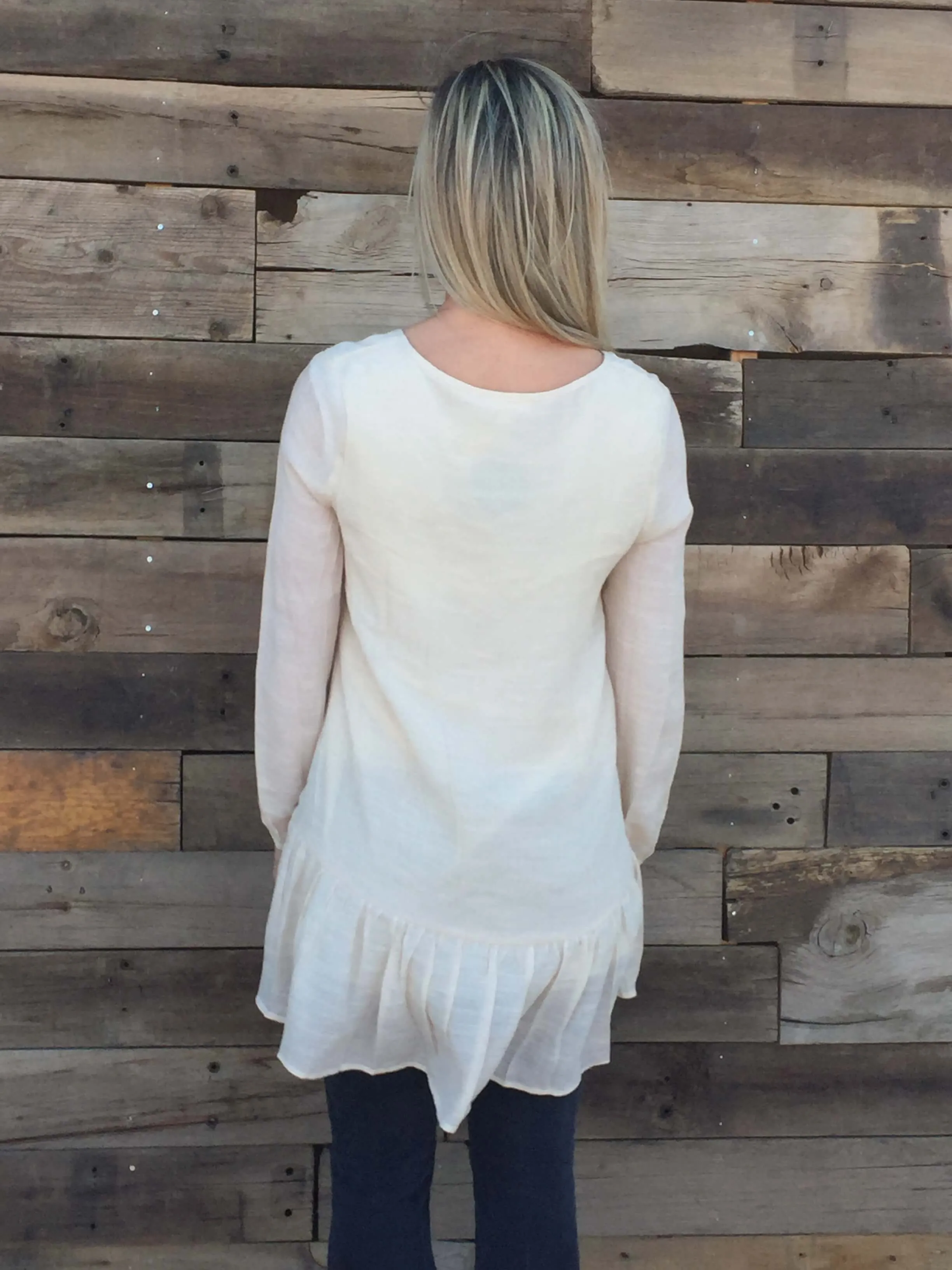 Tassels and Lace Tunic