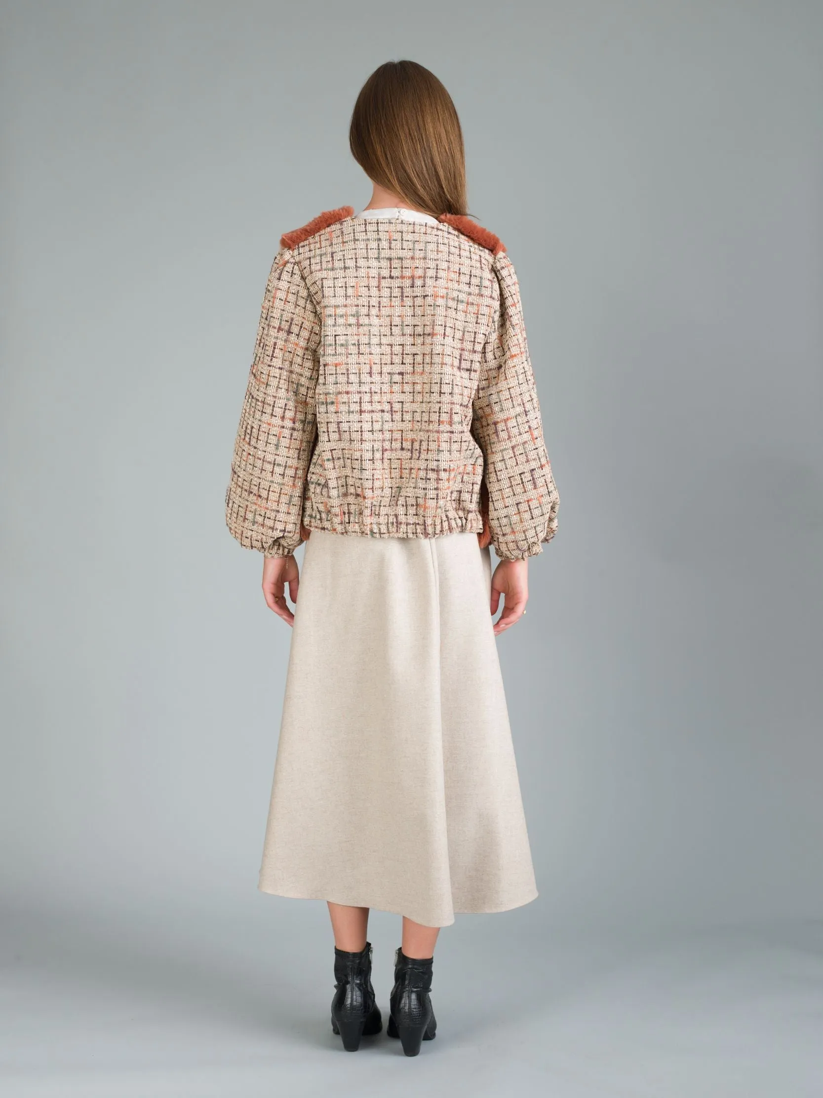 The Hilda Jacket - Caramel Fur