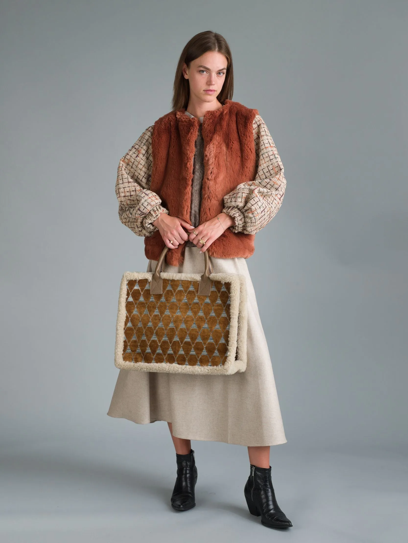 The Hilda Jacket - Caramel Fur