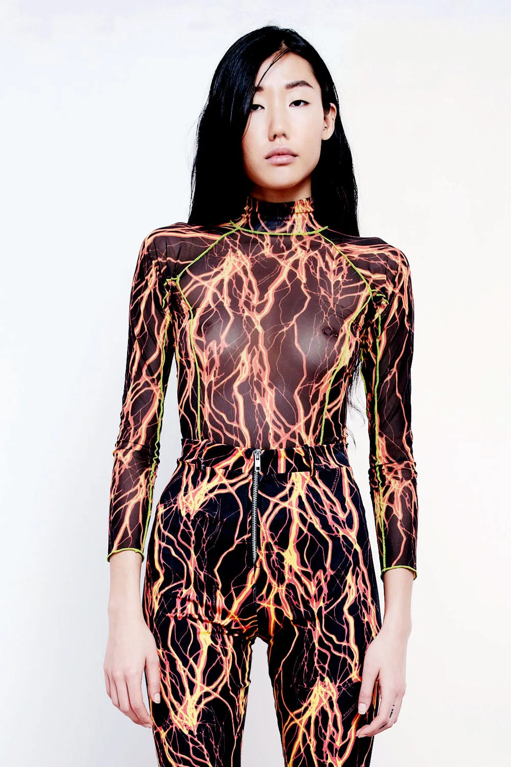 The She's Electric Turtleneck - Grey