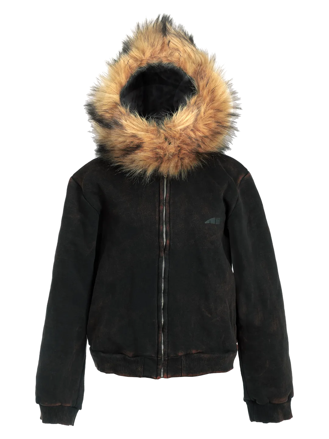 TREATED ALIEN FUR HOODY