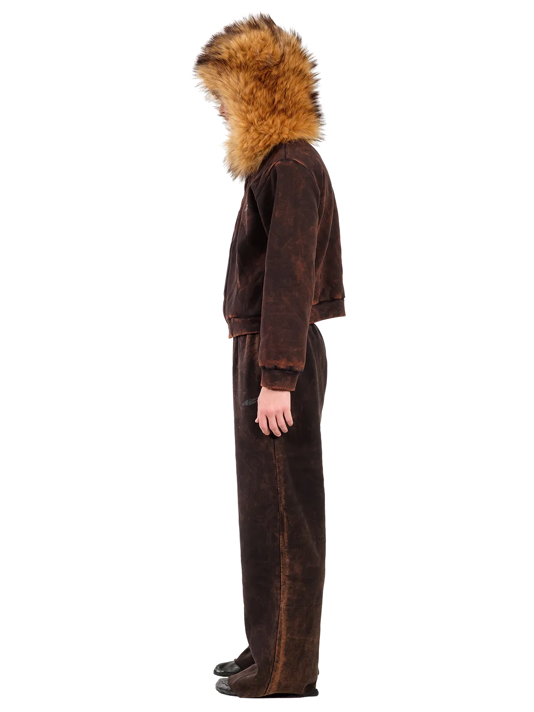 TREATED ALIEN FUR HOODY