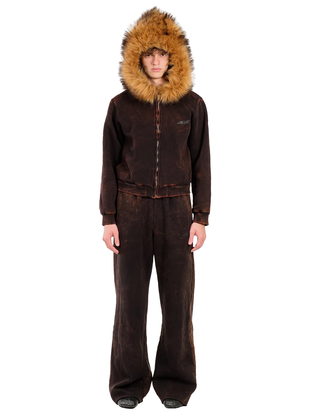 TREATED ALIEN FUR HOODY