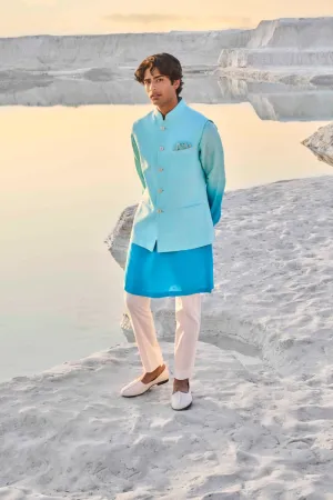 Turqouise Blue Bundi Set