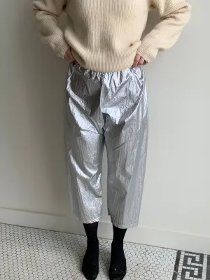 Uzi metallic pants