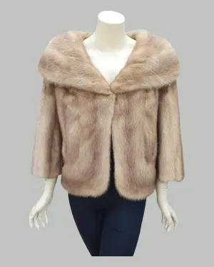 Vintage Autumn Haze Mink Fur Jacket -Large