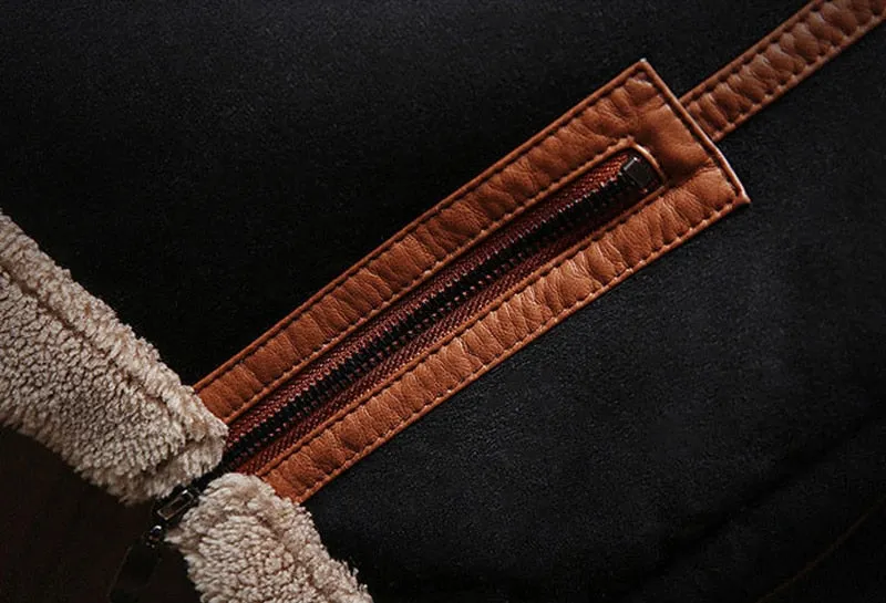 West Louis™ Winter Season Velvet Fur Coat