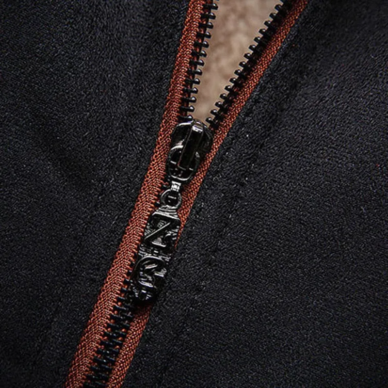 West Louis™ Winter Season Velvet Fur Coat