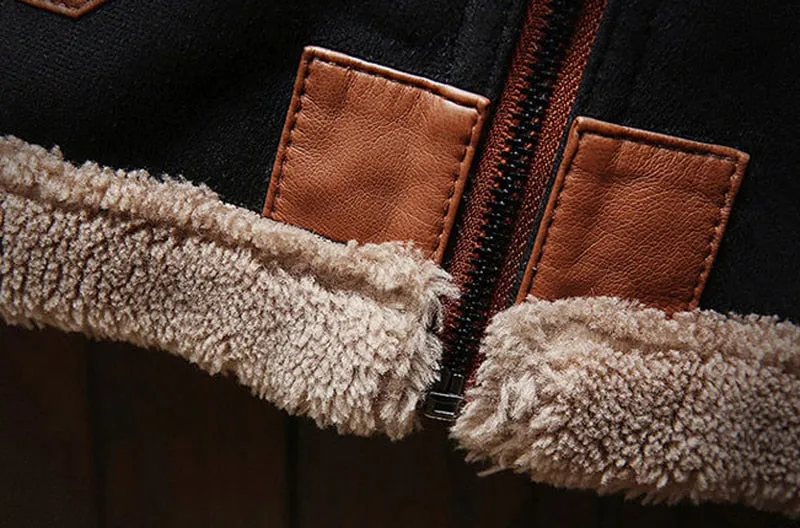 West Louis™ Winter Season Velvet Fur Coat