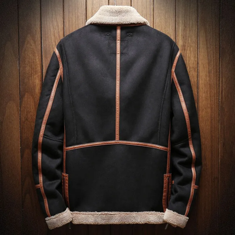 West Louis™ Winter Season Velvet Fur Coat