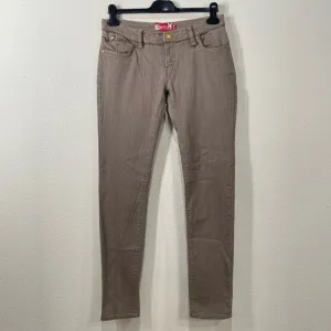 Y2k Apple Bottoms Brown Metallic Jeans Pants McBling 2000s Special Edition 9 10