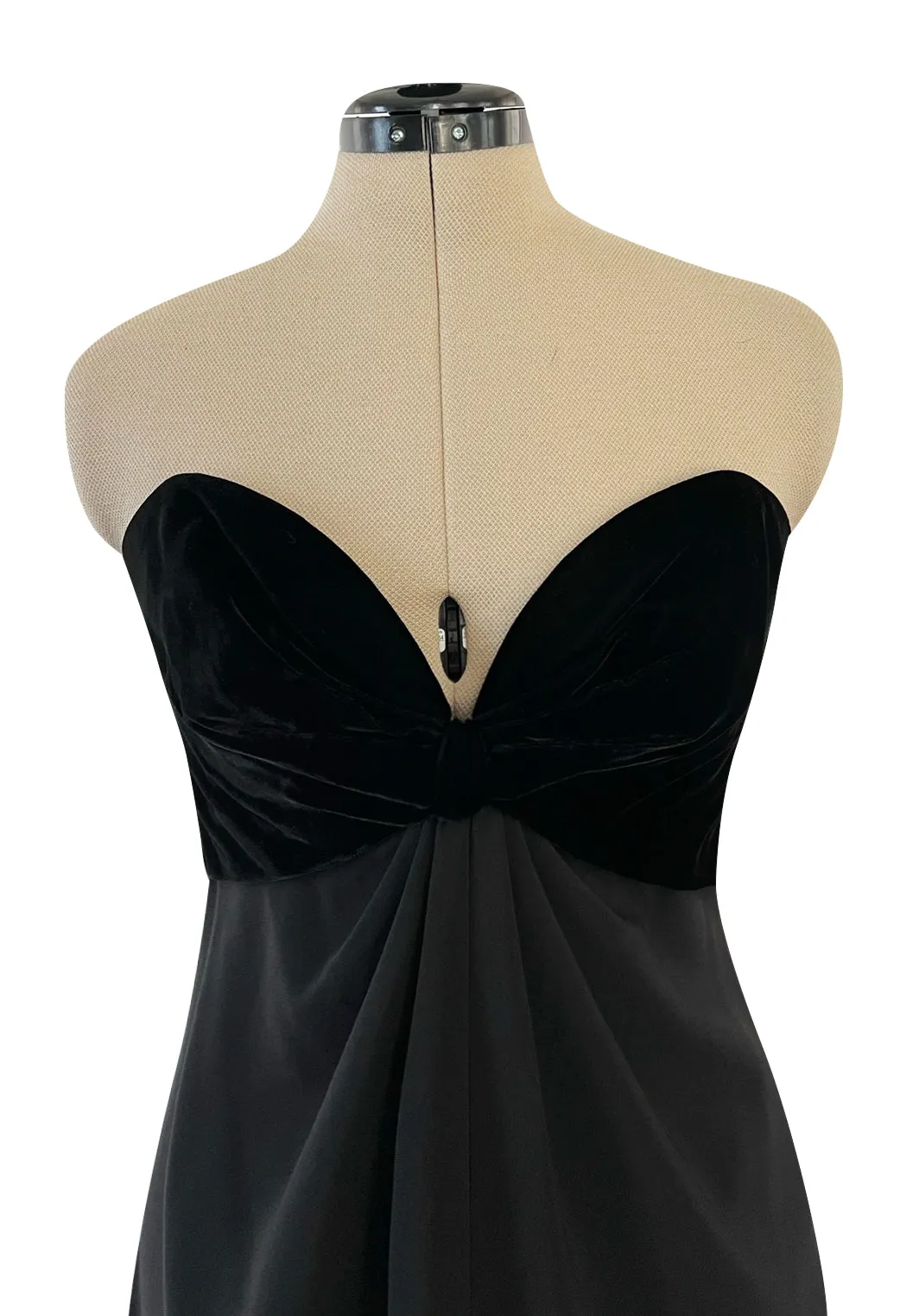 Yves Saint Laurent Fall 1984 Haute Couture Dress and Capelet